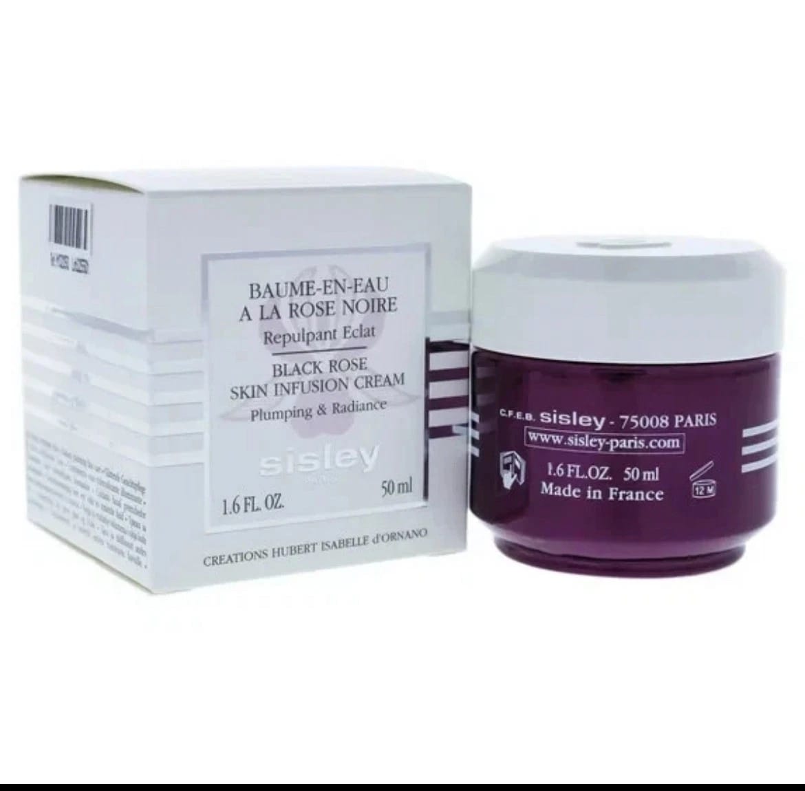 Sisley Black Rose Skin Infusion Cream 50ml – Hydrating & Plumping Luxury Face Moisturizer