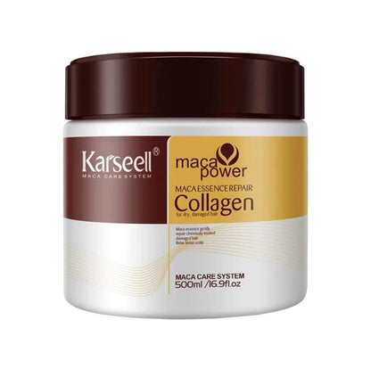 Karseell Maca Power Collagen Hair Mask 500ml – Deep Repair Treatment for Dry & Damaged Hair