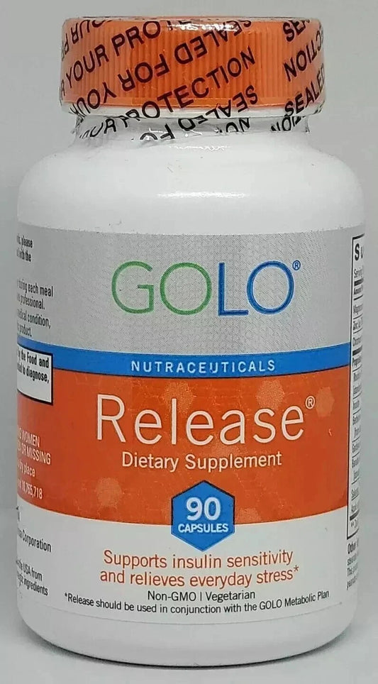GOLO Release Dietary Supplement – 90 Capsules | Supports Insulin Sensitivity & Metabolism | Non-GMO Vegetarian Formula