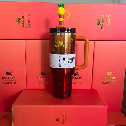 Stanley x KAROL G 40oz Quencher H2.0 FlowState Tumbler – KAROL G FLOR Limited Edition