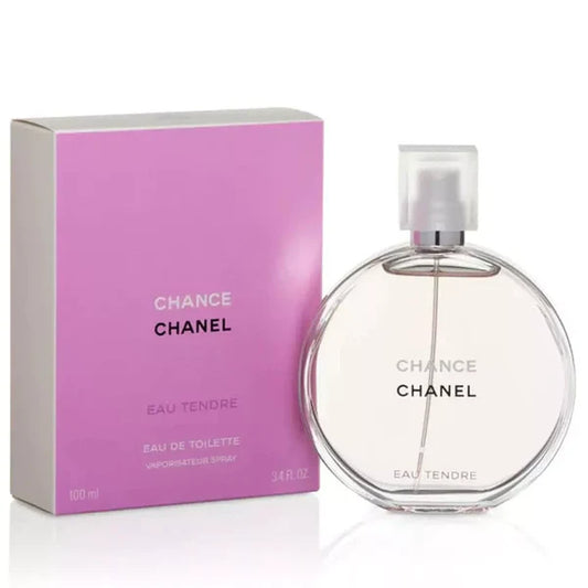 CHANEL Chance Eau Tendre Eau de Toilette 50ml – Luxury Floral Fruity Women’s Perfume Spray