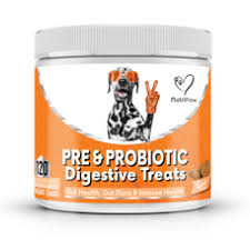 Triple-Biotic Dog Treats – 120 Soft Chews for Digestive Health, Gut Balance & Immune Support
