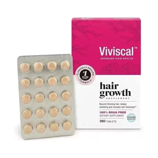 Viviscal Professional Hair Growth Tablets for Women – 180 Tablets | Thicker, Fuller & Healthier Hair Supplement