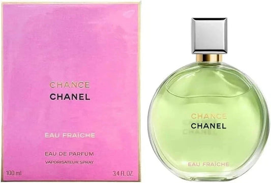 CHANEL Chance Eau Fraîche Eau de Parfum Spray 3.4 oz / 100ml – Women’s Luxury Fragrance, Brand New Sealed