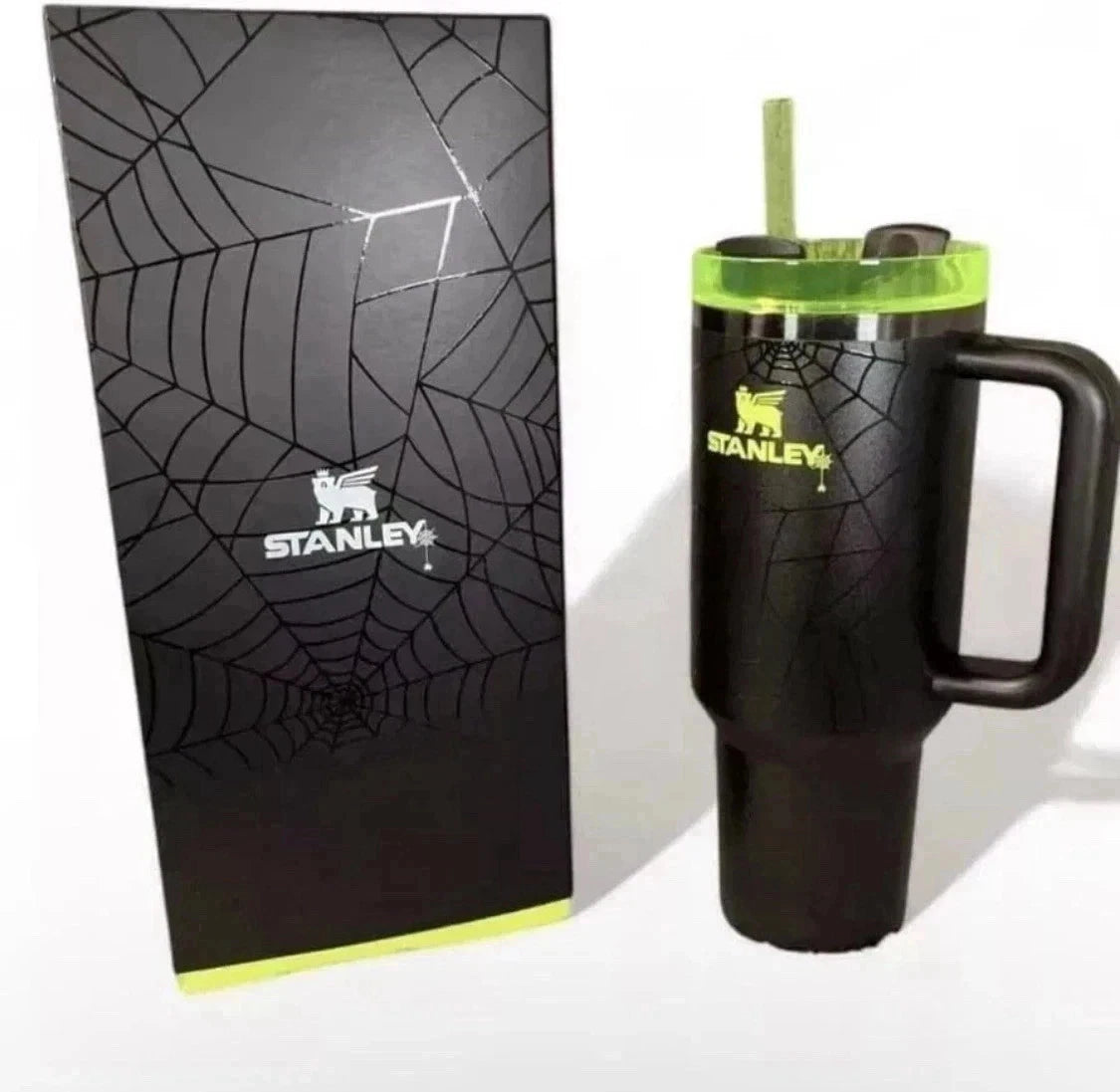Stanley Halloween Web Glow H2.0 40oz Tumbler – Limited Edition Insulated Travel Cup (New, In Hand)