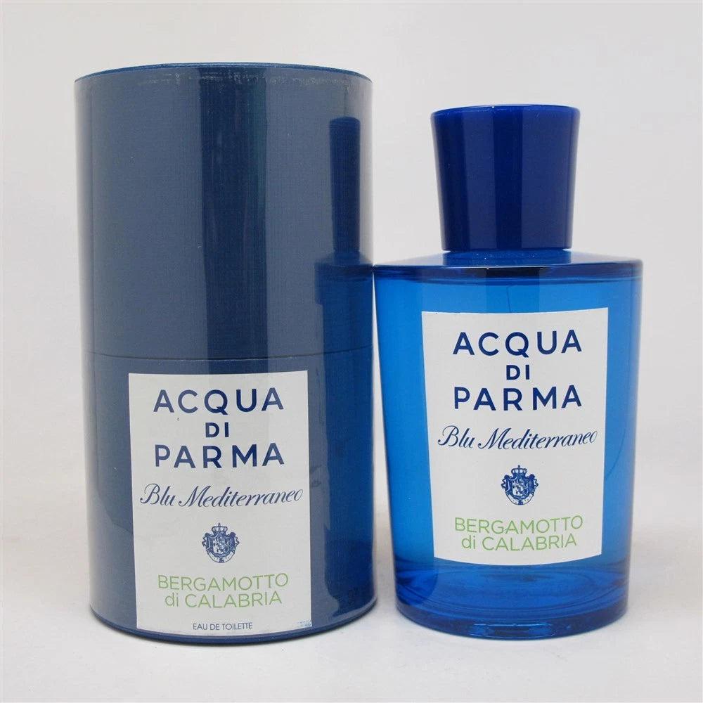 Acqua di Parma Blu Mediterraneo Bergamotto di Calabria EDT Spray 5.0 oz / 150 ml – Fresh Citrus Men & Women Perfume, New in Box
