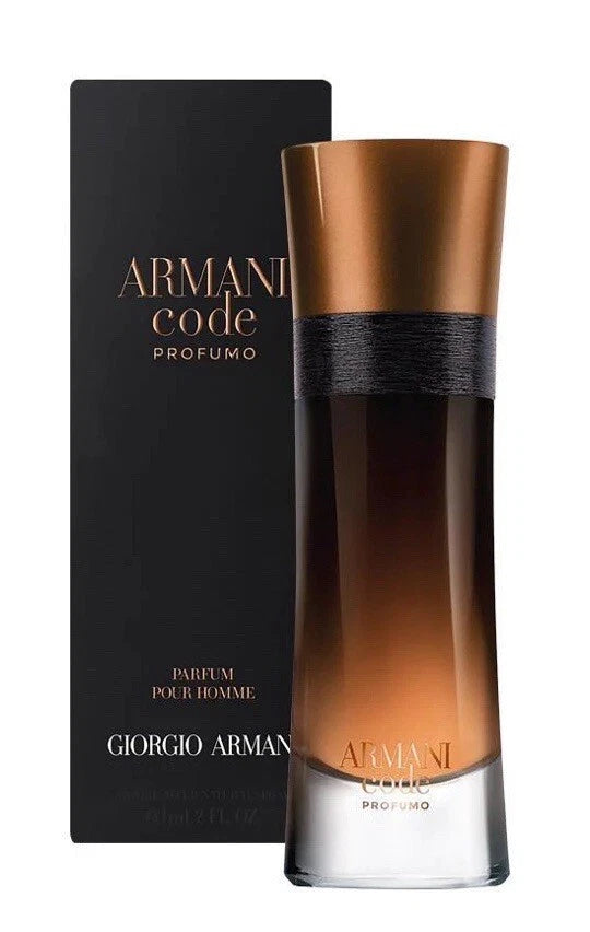 Giorgio Armani Code Profumo Eau de Parfum for Men 2.0 oz (60ml) – Warm Spicy Luxury Fragrance
