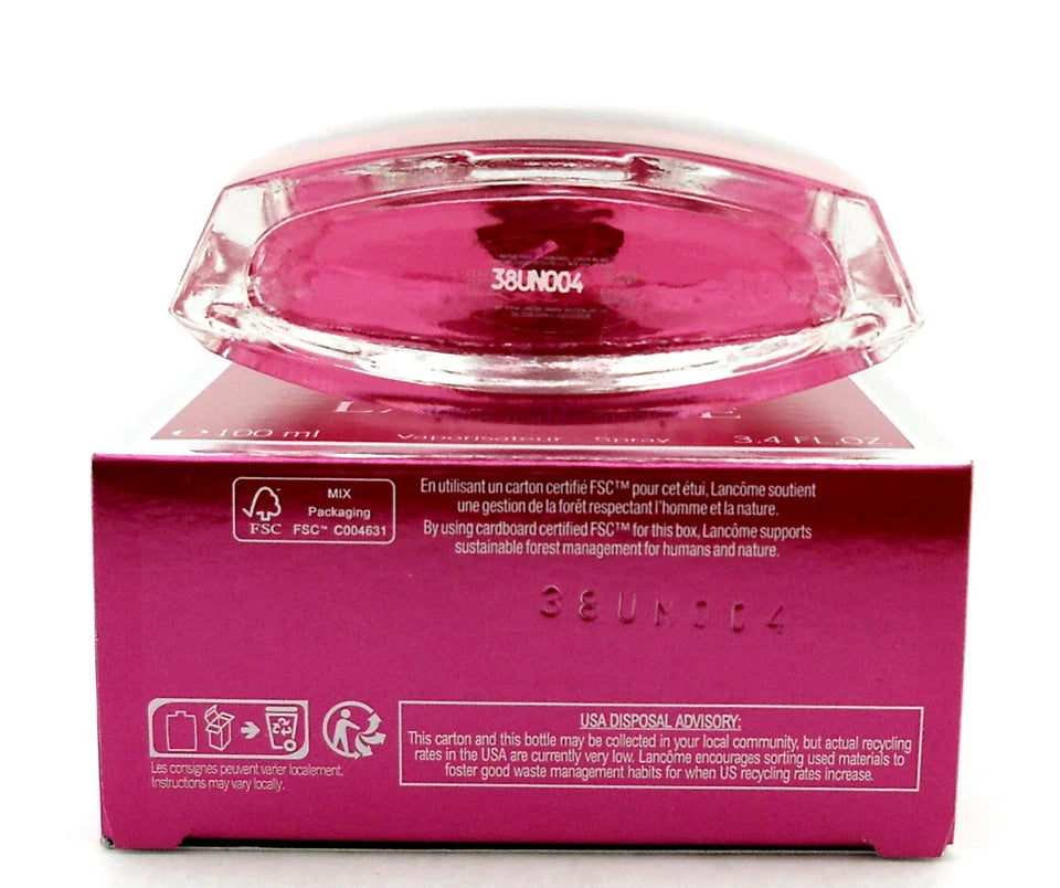 Lancôme Miracle Eau de Parfum Spray for Women – 3.4 oz / 100 ml – Authentic New in Box